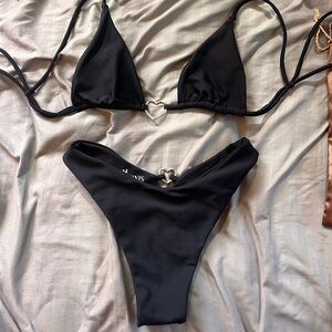 Black Kis Kinis Bikini Set